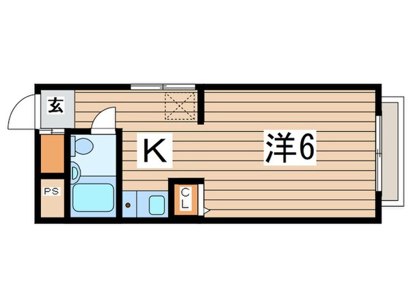 クリエール７７の物件間取画像